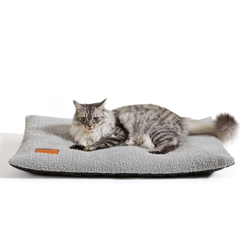 TIMSUNBER Self Warming Cat Bed Self Heating Pad 24 x 18 inch Thermal Pet mat for Indoor Outdoor Pets...
