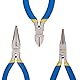 BENECREAT 3 STÜCKE Schmuck Zange Sets für Schmuck Machen - Spitzzange, Seitenschneider, Rundzange