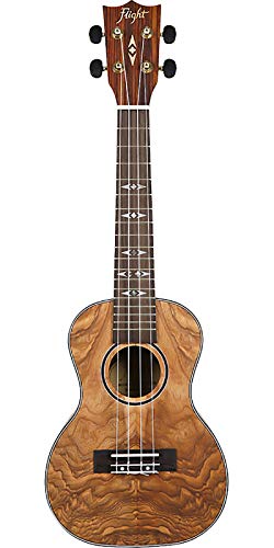 Flight: DUC410 Concert Ukulele -Quilted (With Bag) – UKULELE - Les Beatles, Paul McCartney, John Lennon, RIngo Starr, George Harrison Flight: DUC410 Concert Ukulele -Quilted (With Bag) - UKULELE – Image 3