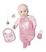 Baby Annabell Muñeca 43 cm - Muñeca Realista con Funciones Realistas, Suave al Tacto, Come, Duerme y Llora, Incluye Accesorios, Edad 3+, De Colores, Versión Online