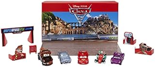 Disney Pixar Cars 2 Vehicle 5-Pack Collection, Set of 5 Collectible Character Cars & Tool Cart Inspired by the World Grand Prix from the Movie Cars 2, Gift for Kids & Fans Ages 3+