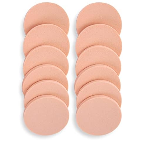 Molain Lot de 12 éponges à maquillage Cover