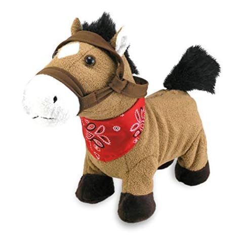 Cuddle Barn – Gallop The Musical Horse | Animated Plush Toy | Gallops, Trots, and Sings “Giddy Up, Lil’ Cowboy” | Stuffed Animal 10” Cover