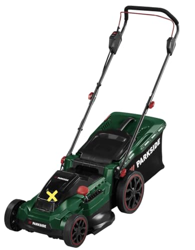 PARKSIDE® X20V Parkside PRMA 40-Li A2 Cordless Lawn Mower, 7 Cutt...