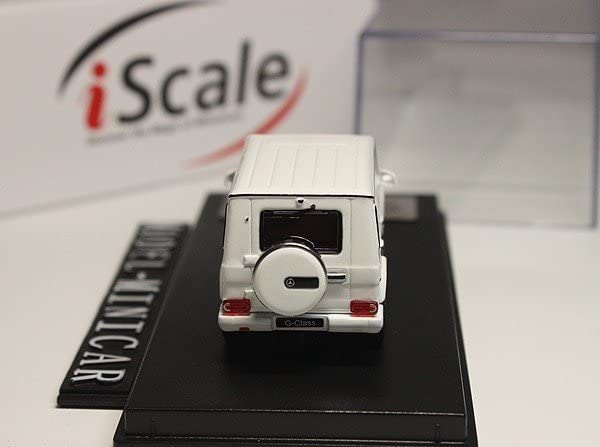 | △超希少！白！iScale 1&frasl;64 メルセデス ベンツ Benz G500 G