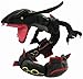 Boufery Figura de Anime Rayquaza Doll Peluches, Cartoon Sky Dragon Peluche Black Rayquaza Soft Toys Regalo para niños 80Cm