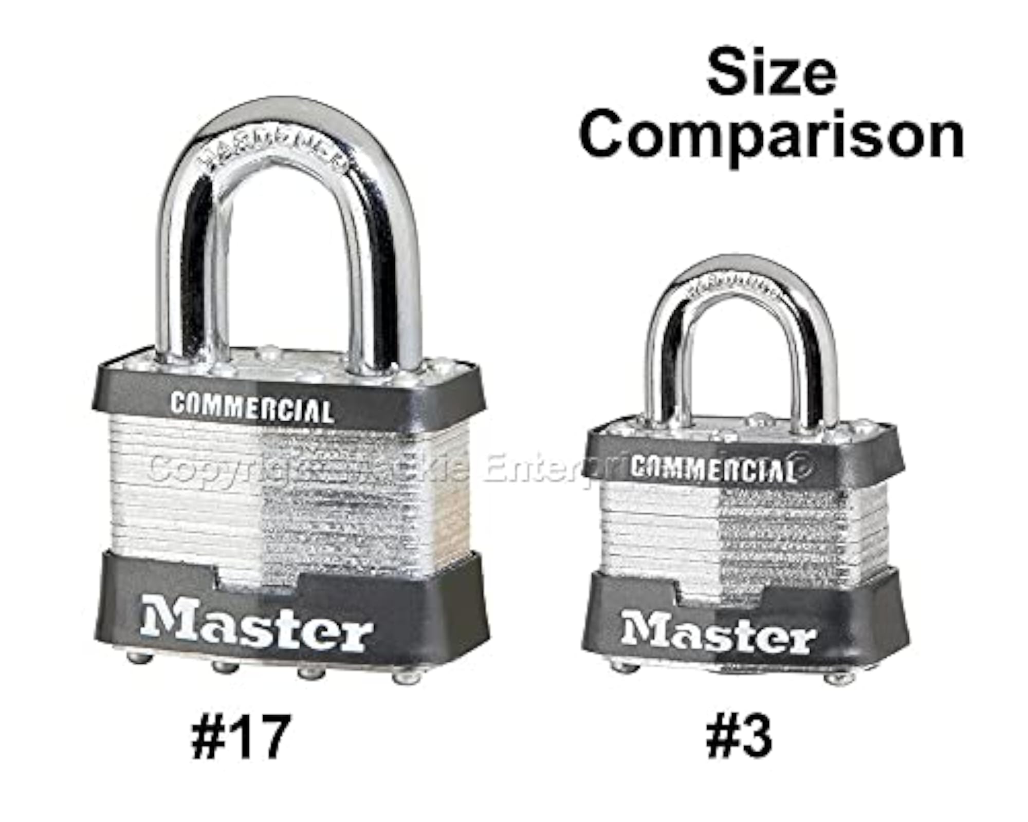 3KA Padlock with Key 3210, Security Essential