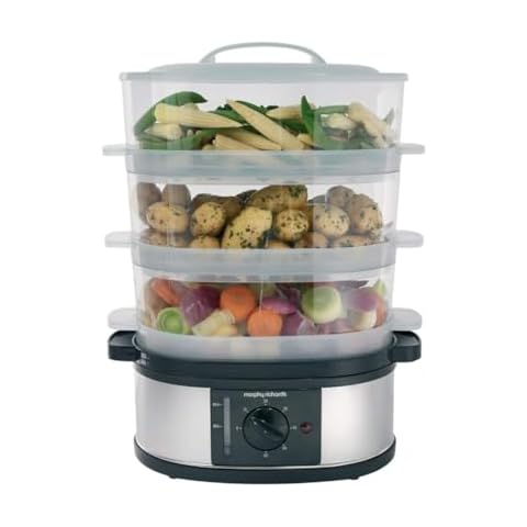 Morphy Richards 48755 3-Tier Food Steamer Cover