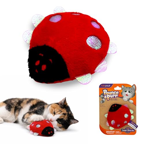 Pounce & Purr® Plush Cat Toys, Catnip & Silvervine Infused,