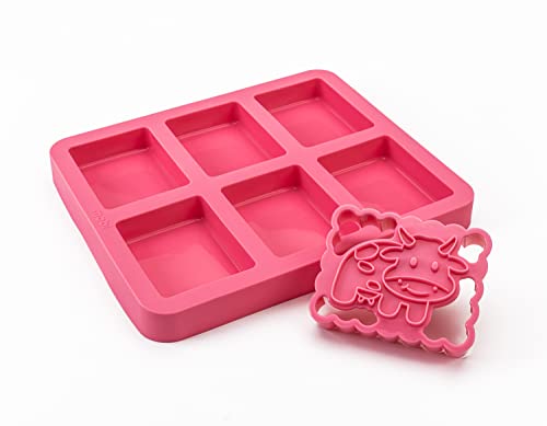 Mobi Silicone Ice Cream Sandwich Maker, Cow