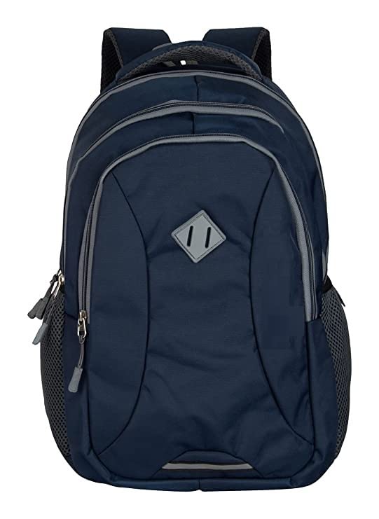 Meek 35L Water Resistant 15.6 inch Office Laptop Bag for Men & Women with Padded Laptop Compartment Rain Cover & Reflective Strips (Navy Blue) (B0C6964YNC) Amazon Price History, Amazon Price Tracker