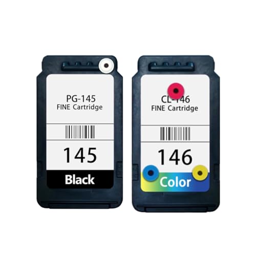 Cartouche encre compatible PG145 CL146 coloris jaune cyan magenta pour imprimante MX491 2410