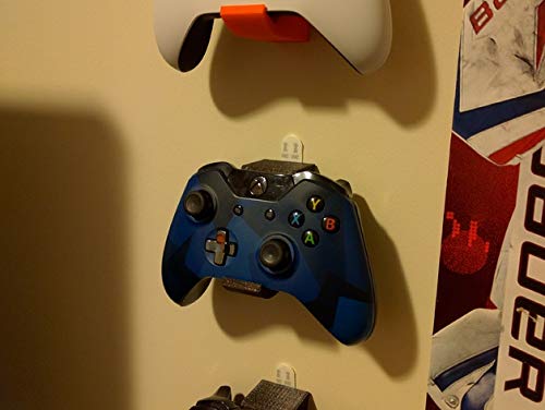 Electric Magic Wall Mount for Xbox Original 2pcs Wall Stand Holder Mount Bracket Xbox One 360 Game Wireless Controller Gamepad Handle NS PS Pro PS4 Storage 3D Print - Thumbnail 3