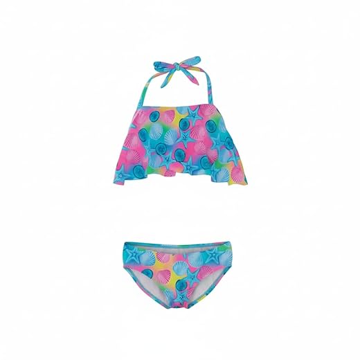 Kit Biquíni Criança Infantil Regulagem Amarrar Moda Praia