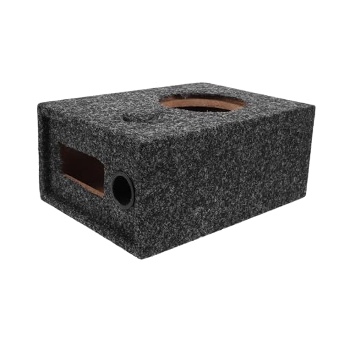 OUNONA Audio Speaker Box Enclosure Vehicle Subwoofer Box Versatile Car Audio Speaker Box Audio Enclosure Auto Modified Audio Enclosure Case Speaker Enclosure Box for Subwoofer