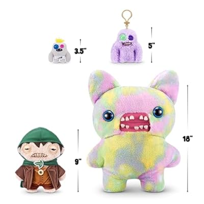Fuggler Lord of The Rings ZURU Plush Monster Funny Ugly Collectible Toy for Adults and Kids, Age 4+ (Frodo)