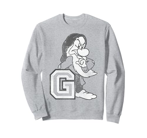 Sweat Grumpy Disney Blanc-Neige et les Sept Nains pour look casual
