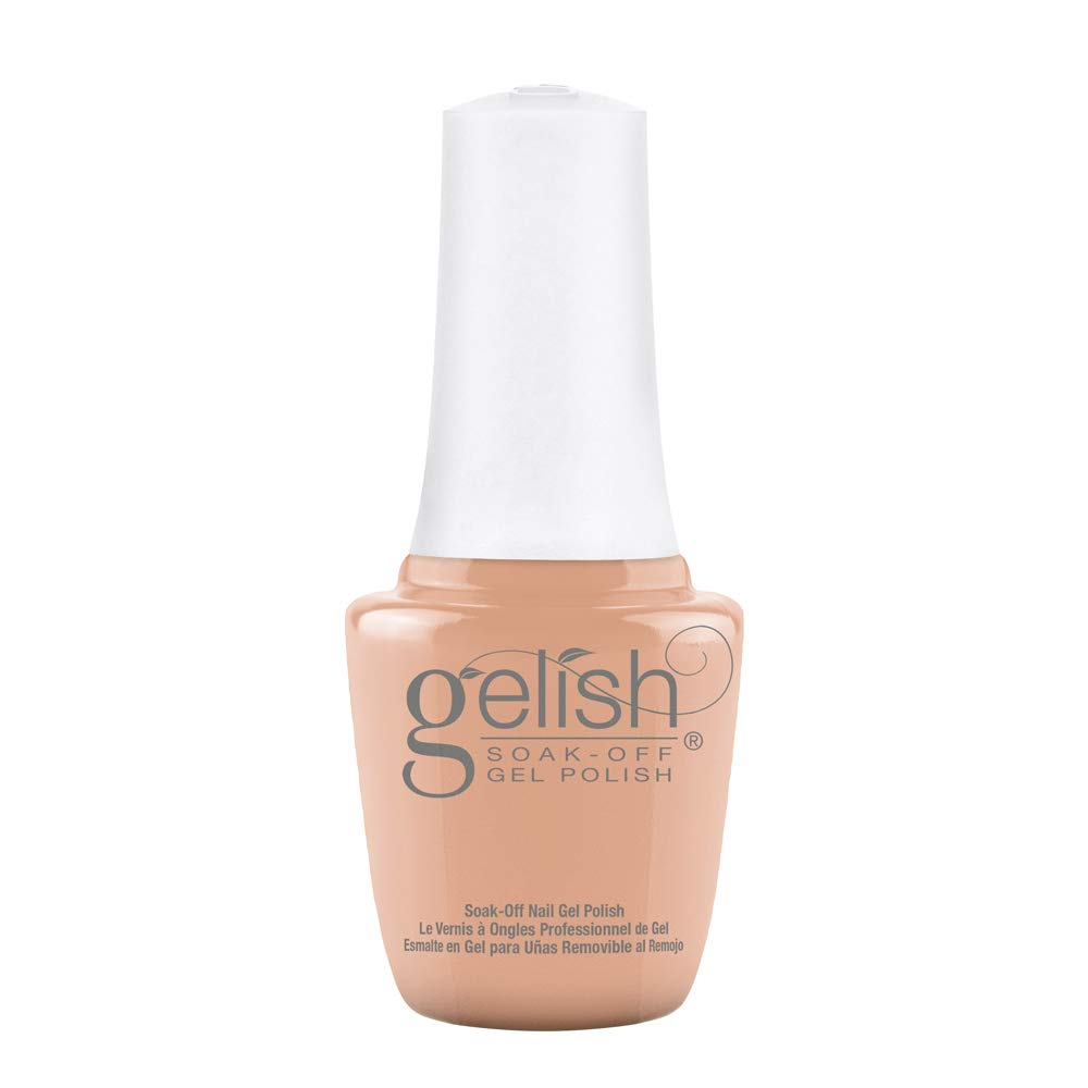 GelishMINI Gel Nail Polish - 9mL TPO-Free Long-Lasting Soak Off, Vibrant Color, Professional Quality, High Shine, Chip-Resistant (Creme De La Femme)