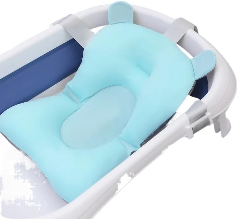 Almohada de baño Asiento De Baño Para Bebé, Alfombrilla De Apoyo Plegable Para Bañera Y Silla De Bebé, Almohada De Bañera Para Recién Nacido, Cojín