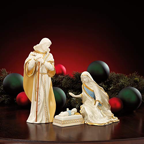 Lenox 6238430 First Blessing Nativity 3-Piece Holy Family Figurine Set #TOP6