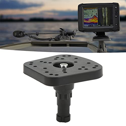 Image of Akozon Fishfinder Mount, Universal Sounder Mount Adjustable Electronic Fishfinder Mount Rotation Fish Finder Mount Bracket for Marine Electronics