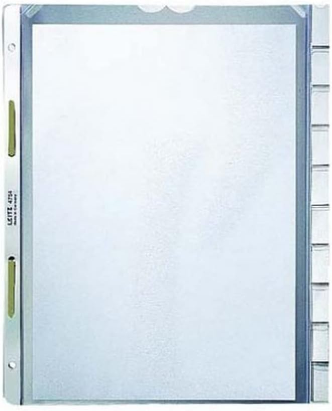 Leitz 47540003 Document Wallet A4 Polypropylene Grained Transparent