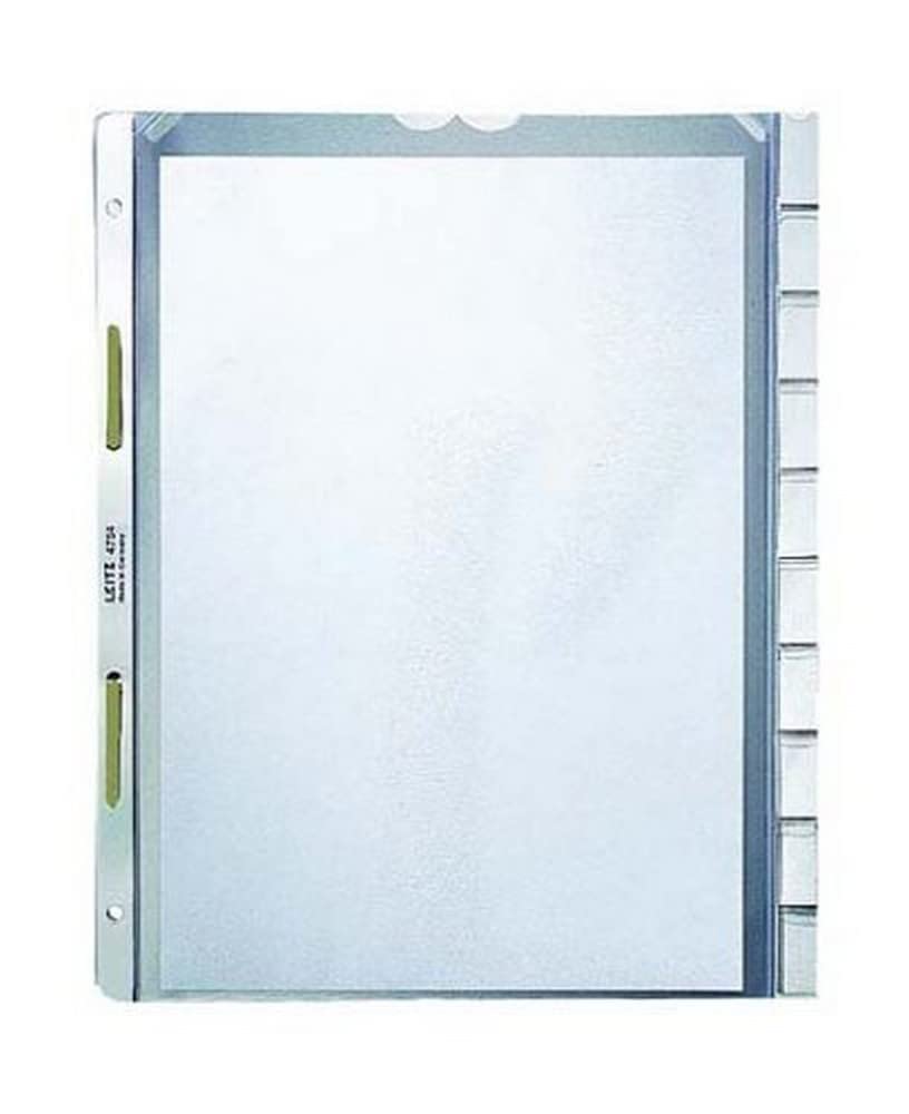 Leitz 47540003 Document Wallet A4 Polypropylene Grained Transparent