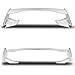 EPARTS 5 Piece White Painted ABS Rear Spoiler Wing Trunk Lid Extended Spoiler White Painted Compatible with 2008-2014 Subaru Impreza WRX STI 4 Door