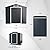 Goplus Outdoor Storage Shed, 7' X 4' Metal Garden Shed with 4 Vents & Double Sliding Door, Utility Tool Shed Storage House for Backyard, Patio, Lawn