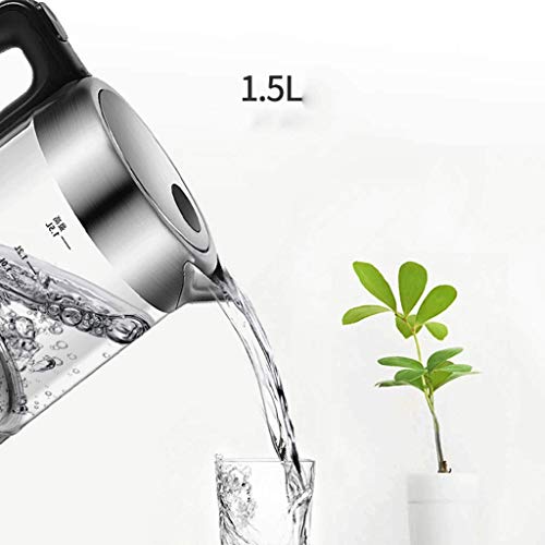 Hervidor eléctrico de vidrio 1.5L con apagado automático miniatura 4