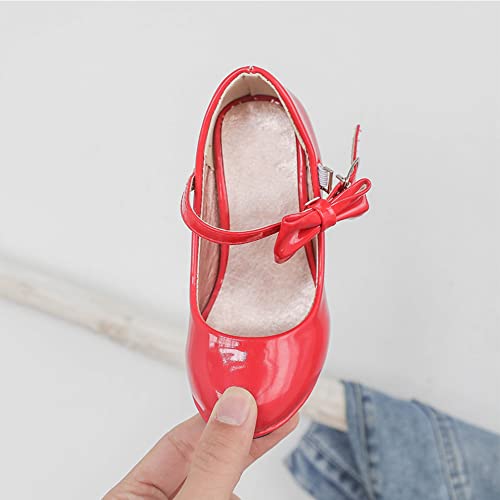 Girls Mary Jane Heels Dress Shoes Comfortable Princess Party Wedding Pumps for Toddler Little Kid3