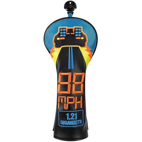 LZFAN Golf Club Head Cover with Embroidery Cover