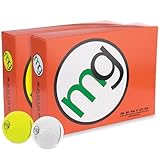 MG Golf Balls Senior Longest with Speed, Distance, & Maximum Enjoyment (1-Dozen)