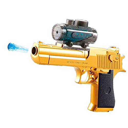 Desert Eagle Foam Battle Guns Toy Water Guns Water Blaster Multipurpose Toy Guns Fill with Water Beads Foam Darts Toy Blaster Guns for Kids Boys Adult+10000 Paintball