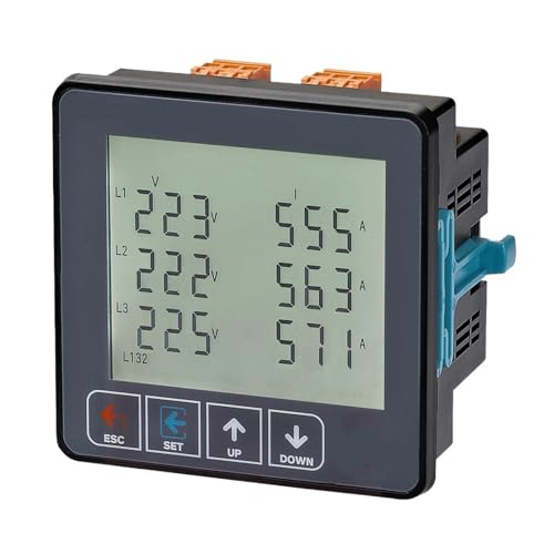 Transformador de corriente trifásica y tensión EM-07E sin CT para cuadro eléctrico 85V-240V