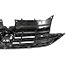 JENEROUMAN For VW Tiguan Grille Compatible With 2022 2023 2024 Volkswagen Tiguan Chromed Grille Front Bumper Upper Grill Trim