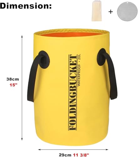 Baño de pies portátil plegable para camping y viaje miniatura 2