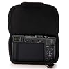 MegaGear ''Ultra Light'' Neoprene Camera Case Bag With Carabiner For Panasonic Lumix DmcLx100 Digital Camera (Black)
