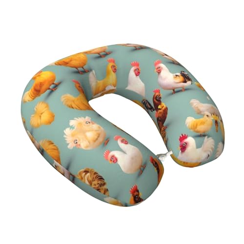 Almohada de poliéster negra para cuello tamaño único miniatura 2