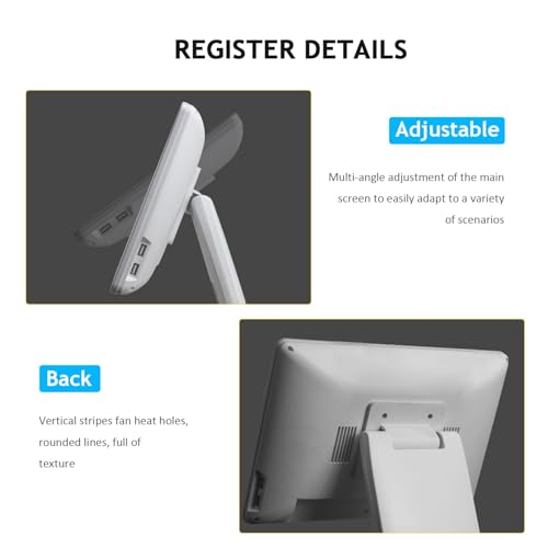 Image of 15.6 Inch Touch Screen PC POS Systems for Small Business, All in One Smart Touch Screen Cash Register POS for Business Restaurants Retail /Shop