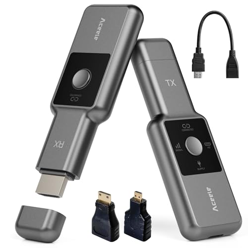 1080p 60hz Wireless Hdmi Transmisor Y Receptor, Wireless Hdmi Sender Extender Con Pantalla Lcd, 2 Modos 2.4g 5.8g 165ft Rango, Para Pc Ordenador Portátil Tv Hdtv Tv Box No Necesita App Bluetooth 1080p 60hz Wireless Hdmi Transmisor Y Receptor, Wireless Hdmi Sender Extender Con Pantalla Lcd, 2 Modos 2.4g 5.8g 165ft Rango, Para Pc Ordenador Portátil Tv Hdtv Tv Box No Necesita App Bluetooth