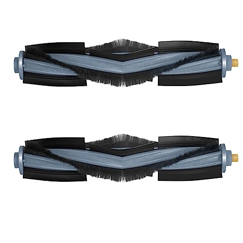 Main Brush Robot Vacuum Cleaner Accessories Compatible with ECOVACS X1S PRO Sweeper, Replacement Main Brush Roller Bar(2 PCS)