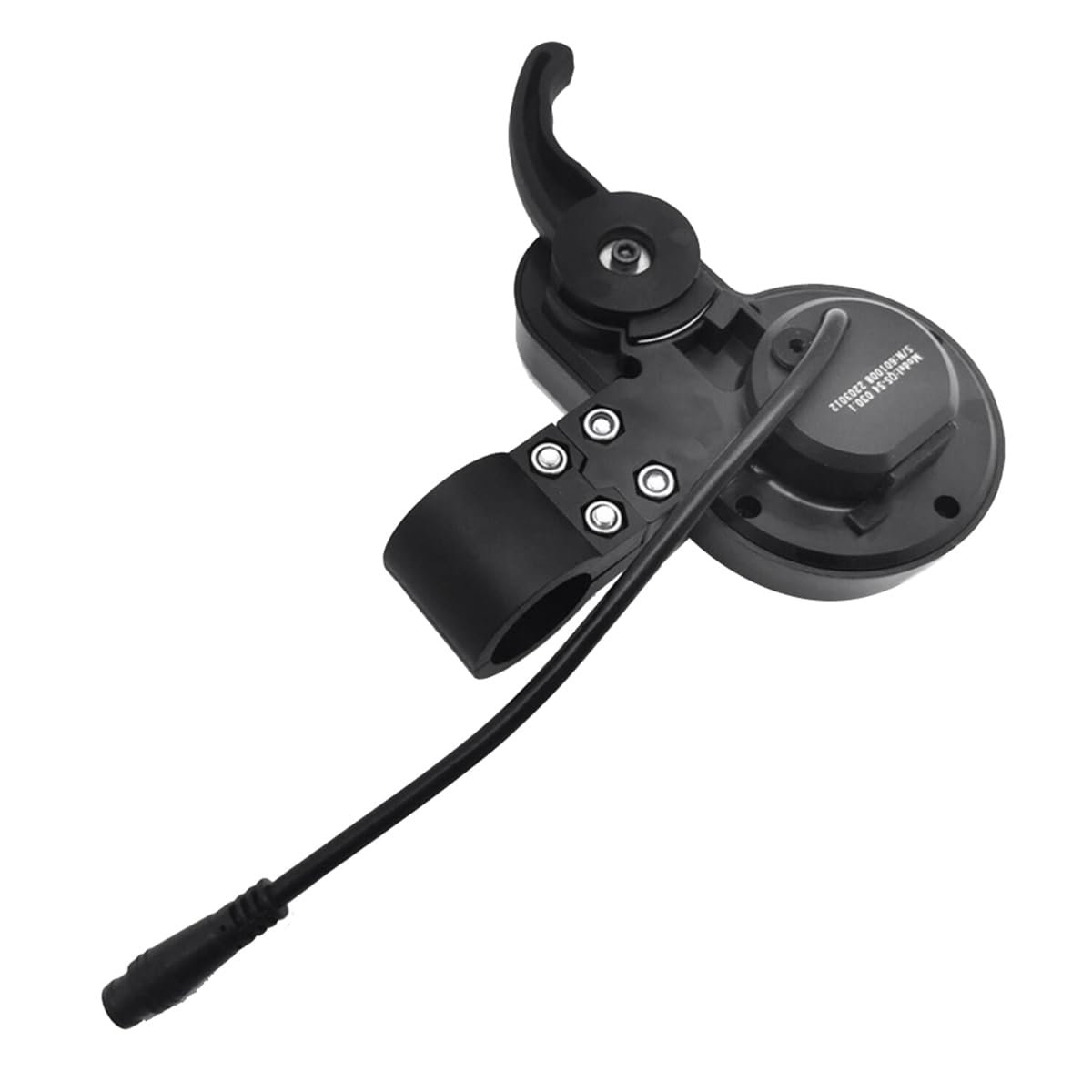 QS-S4 36V-60V ÉCran LCD AccéLéRateur au Pouce + Clé de Verroullage D