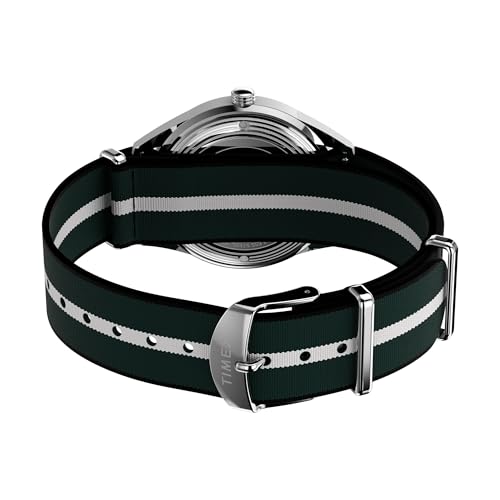 Image of TIMEX Jet Green Round Dial Analog Men's Watch - TW2Y37500UJ