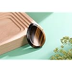 CrystalTears Tiger's Eye Thumb Worry Stone Healing Crystal Pocket Palm Stone Worry Stones for Anxiety Stress Relief - Image 3