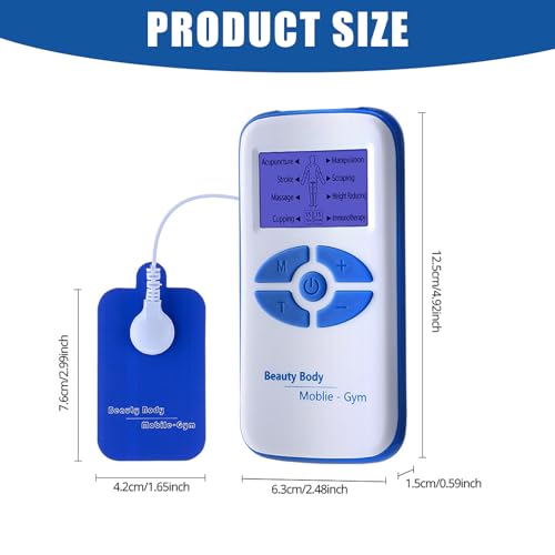 Image of Period Simulator Machine for Men,Period Pain Simulator for Men,8 Modes Period Cramp Simulator,with 10 Replacement Pads,for Muscle /Back /Shoulder /Neck /Leg /Calf Pain Relief