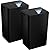 jinligogo 2Pack Bathroom Small Trash Can with Lid, 4 Gallon Touchless Automatic Garbage Can Slim Waterproof Motion Sensor Smart Trash Bin for Bedroom, Office, Living Room-Black
