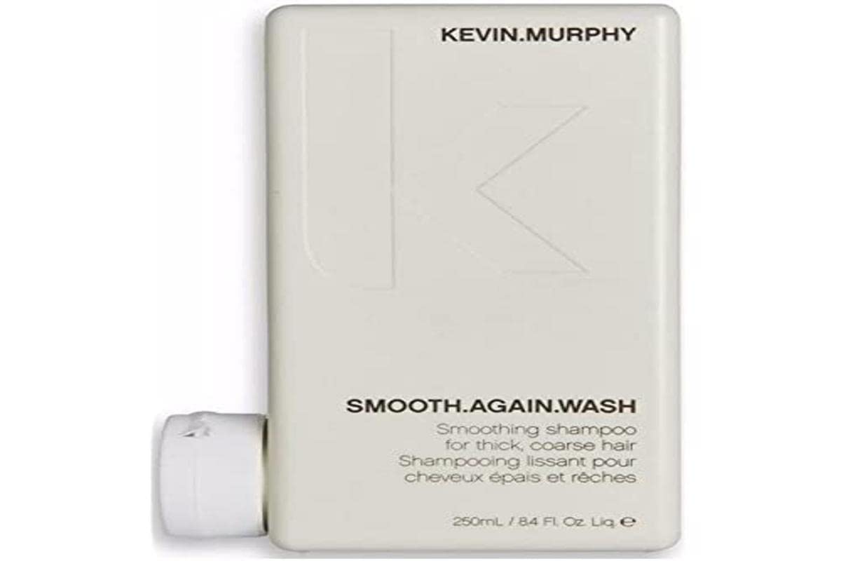 KEVIN.MURPHY SMOOTH.AGAIN WASH - Frizz Control Shampoo - For Thick, Coarse & Unruly Hair - Moisturising Shampoo for Hair Hydration - Sulphate &