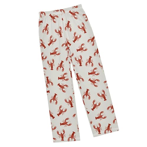 Boccsty Christmas Boys Track Pants Winter Snowflake Toddler Casual Pants Sweatpants Kids Athletic Pants for 6-14 Years