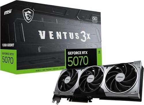 GeForce RTX 5070 12G Ventus 3X OC + Samsung 9100 PRO NVMe M.2 SSD, 2 TB - Scheda video - Immagine 1